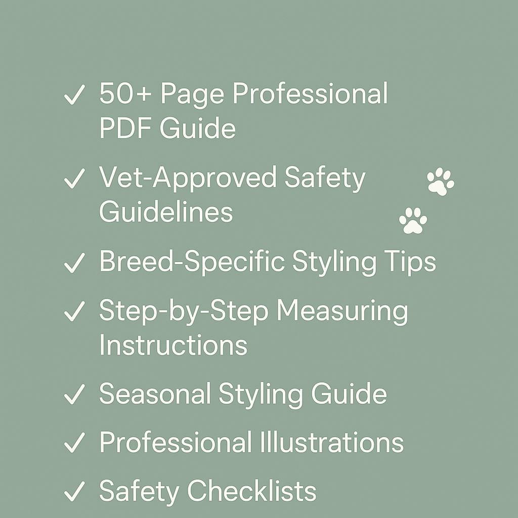 Vet-Approved Dog Fashion Guide: Breed-Specific Styling Tips (PDF Download)