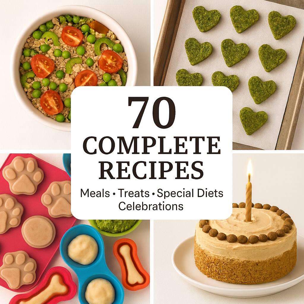 Vet-Approved Vegetarian Dog Recipes: Plant-Based Cookbook (Digital Download