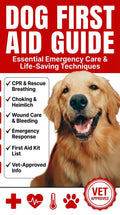 Vet-Approved Dog First Aid Guide | Printable Emergency Care & CPR | Instant Digital Download