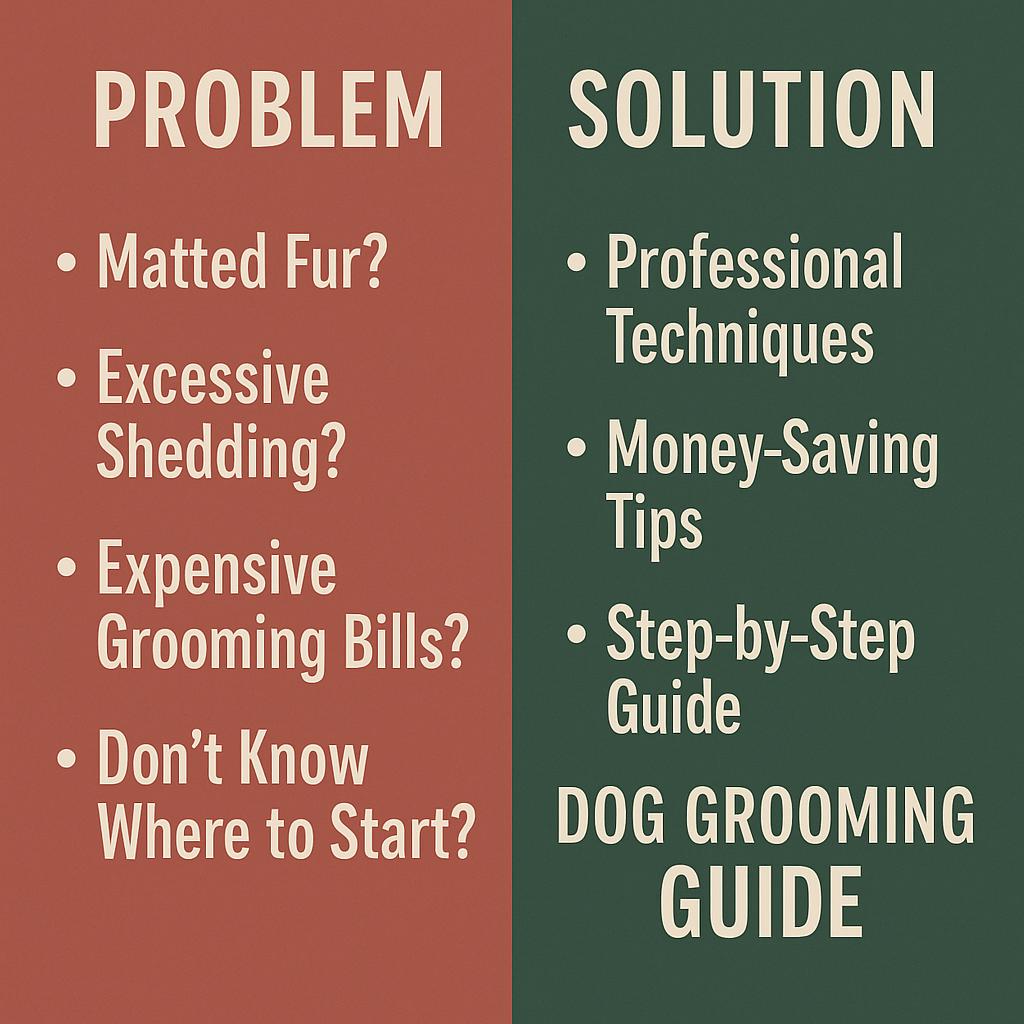 Dog Grooming Guide: Veterinary-Approved Fur Care (Digital Download PDF)