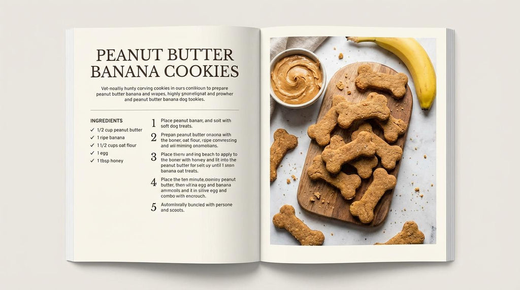 70 Vet-Approved Dog Dessert Recipes | Printable Homemade Dog Treat Cookbook | Digital Download | Healthy & Safe