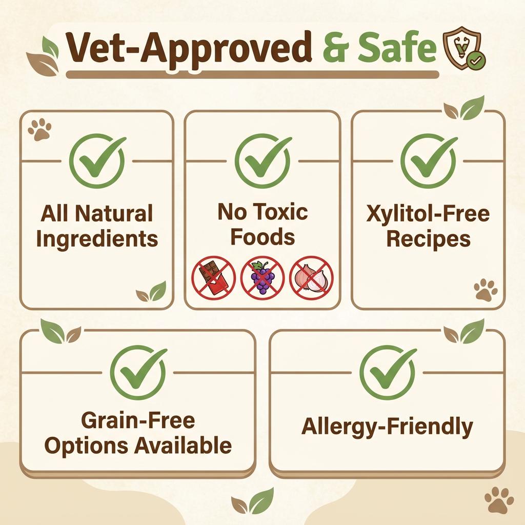 70 Vet-Approved Dog Dessert Recipes | Printable Homemade Dog Treat Cookbook | Digital Download | Healthy & Safe